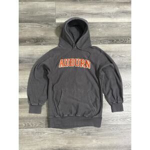 Vintage 90s MV Auburn University Logo Patch Hoodie Sweatshirt - Men’s Small